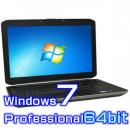 DELL Latitude E5520【Windows7 Pro 64bit・Core i7・新品SSD・無線LAN・テンキー装備】