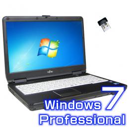 富士通 LIFEBOOK A550/B 【Windows7 Pro・Core i5・SSD・リカバリ機能・テンキー搭載】