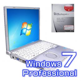 Panasonic レッツノート T9 CF-T9JWFCDS 【Windows7 Pro・ワード エクセル2007付き】