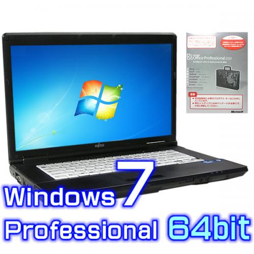 富士通 LIFEBOOK A561/D 【Windows7 Pro 64bit・オフィス2010 Pro付き