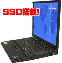 IBM ThinkPad X61 7673-3AJ【新品SSD・Core2Duo・メモリ2GB!】