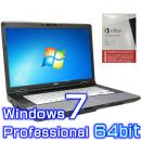 富士通 LIFEBOOK E752/E 【Windows7 Pro 64bit・新品SSD・ワード エクセル パワーポイント2013付き】