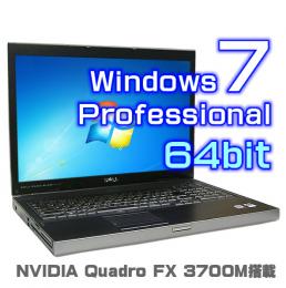 DELL Precision M6400【Windows7 Pro 64bit・4コアCPU・メモリ16GB・17インチワイド液晶】