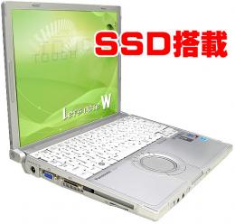 Panasonic レッツノート CF-W7【CF-W7CWHAXS　新品SSD搭載・Core2Duo】