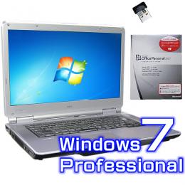 NEC VersaPro VK19E/D-D【Windows7 Pro・ワード エクセル 2007付き】
