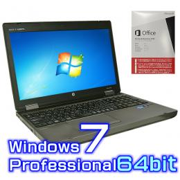 hp ProBook 6560b 【Windows7 Pro 64bit・Core i7・ワード エクセル パワーポイント2013付き】
