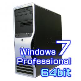 DELL Precision T5400【Windows7 Pro 64bit・合計4コア・Quadro FX】