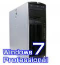 hp xw8600 Workstation【Windows7 Pro・4コアCPU・Quadro FX】