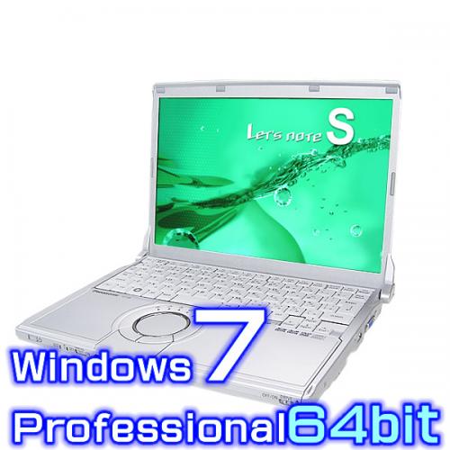 メモリ4GBWindows7 Pro レッツノートS9 SSD