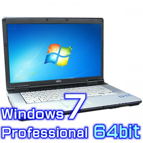 FUJITSU LIFEBOOK E742 第3世代 Core i5 3210M 8GB HDD250GB DVD-ROM 無線LAN Windows10 64bit WPSOffice 15.6インチ パソコン ノートパソコン PC Notebook