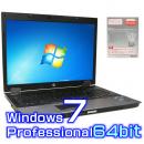 hp EliteBook 8740w【Windows7 Pro 64bit・ワード エクセル パワーポイント2010付き】
