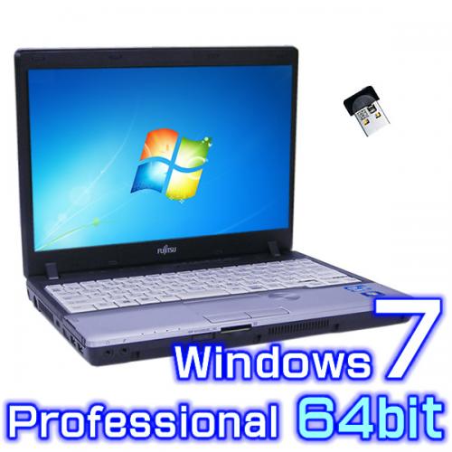 富士通 LIFEBOOK P772/G【Windows7 Pro 64bit・Core i5・DVDマルチ 